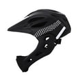thumbnail image 4 of Casco de bicicleta para niños, accesorios de ciclismo, casco de bicicleta con absorción de impactos para niños jóvenes, bicicletas BMX, Blanco y negro, 4 of 8
