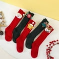 thumbnail image 6 of BULLPIANO Baby Girl Knee-High Socks Toddlers Stockings Newborn Infant Non-Slip Sock Long Socks For Girls Christmas Socks, 6 of 7
