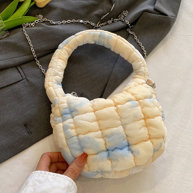 Bolso acolchado de gran capacidad para mujer, Bolso ligero para niña, Bolso de ocio al aire libre