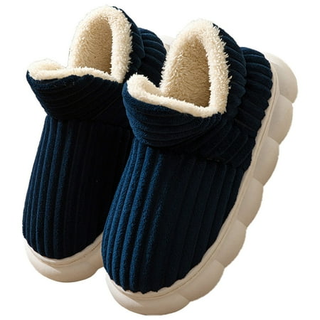 

NOKIO Women S Memory Foam House Shoes Women S Warm Indoor Ankle Boots Adult Slippers Autumn And Winter Indoor And Outdoor Fashion Solid Color Comfortable With Warm Non Slip Women S Quilted Slippers
