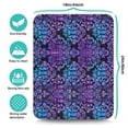 thumbnail image 5 of Washable Rubber Boho Style Vintage Floral Dish Drying Mats for Kitchen Counter Home Large Coffee Bar Pad Accessories and Decor for Utensils Stemware 18''x24'', 5 of 7