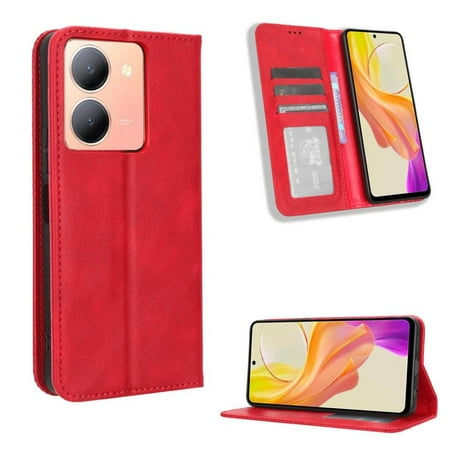 

Case for VIVO Y36 5G/4G Wallet Magnetic Closure PU Leather