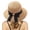 Khaki, variant on Foldable Wide Brim Straw Sun Hat With Ribbon Bow Soft Breathable Beach Hat Uv Block for Daily Outdoor Strolls Backyard BBQ & Seaside Trips Navy