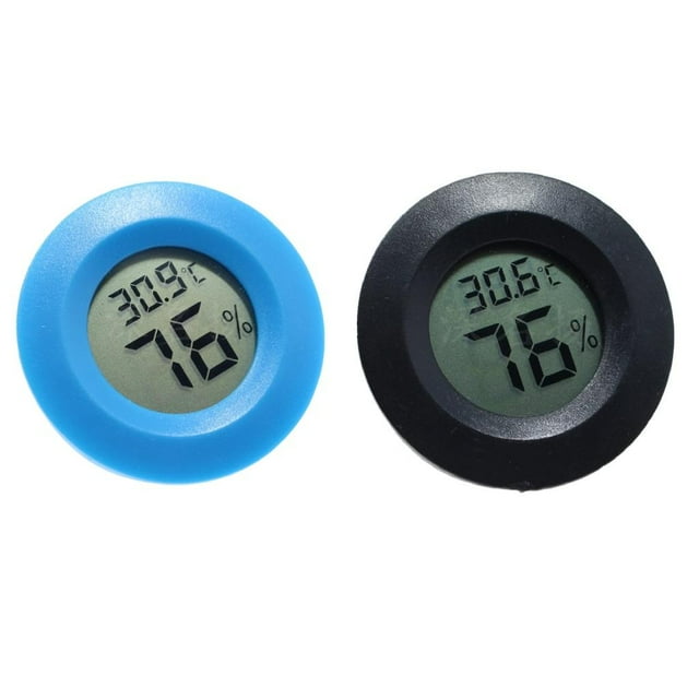 2 piezas 2 piezas termómetro digital higrómetro de humedad para serpientes jinwen Humedad del termómetro digital