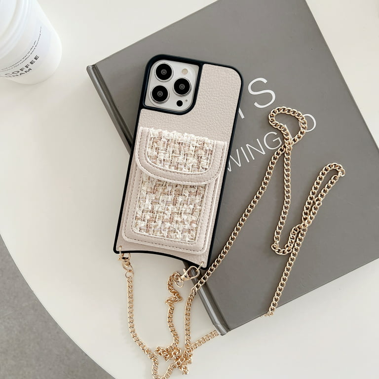 Crossbody Phone Case Luxury Brand Pendant Design Cover For iPhone 13 12 11  Pro Max Card Holder Wallet Bag For iPhone 13 Pro Case