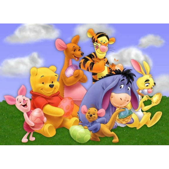 Diamond Painting Kits for Adults,5D Diamond Art Kit,Diamond Painting Kit Full Drill Round for Gift,Wall Decor,Relaxing(Winnie the Pooh 12x16)