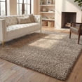 thumbnail image 5 of SAFAVIEH California Plush Solid Shag Area Rug, Taupe, 5'3" x 7'6" - Modern Design, Taupe, Non-Shedding & Easy Cleaning, Ultra Plush Thick Pile, Ideal for Living Room, Bedroom, 5 of 16