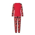 thumbnail image 4 of Meihuid Famliy Matching Pajama Sets With Santa Claus Patterns Christmas Sleepwear Jammies for Men Women Kids Xmas Clothes, 4 of 10
