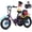 Purple, variant on ESKUTE T300mini Electric Tricycle for Beginners, 16" x 3.0 Fat Tire Folding 3-Wheel E-Bike, 250W Motor 12 MPH, 302Wh Battery, Step-Thru, Black with Oversized Seat, UL2849