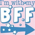 thumbnail image 2 of CafePress - I'm With My BFF (RIGHT) Infant Bodysuit - Baby Light Bodysuit, Size Newborn - 24 Months, 2 of 4