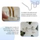 thumbnail image 2 of 1000Pcs 0.6mm Hot Staples for Hot Stapler Repair Wave Staples 0.6mm, 2 of 5