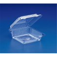 thumbnail image 1 of Inline SLP10 16 oz Container Hinged Pete, Clear - Case of 500, 1 of 1