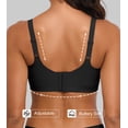 thumbnail image 4 of Daystry Womens Wireless Stripe Bras No Underwire Push Up Bra Comfort Seamless Supportive Full Coverage Everyday Bras without padding, 4 of 11
