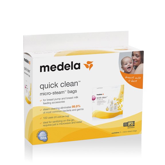Bolsas Esterilizadoras Quick Clean Medela para Microondas