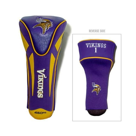 - Team Golf NFL Minnesota Vikings Single Apex Driver Head Cover