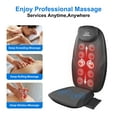 thumbnail image 5 of Snailax Massage Pad App Control, Back Massager with Soothing Heat, Electric Deep Kneading Full Body Massage Chair, Gifts, 5 of 11