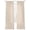 Beige, variant on Blue Pure Color Sheer Curtains 45 Inch Length 2 Panels Set, Aesthetics Contemporary Luxury Voile Window Treatment Rod Pocket Small Kitchen Curtains Drapes for Bedroom 52"x45"x2