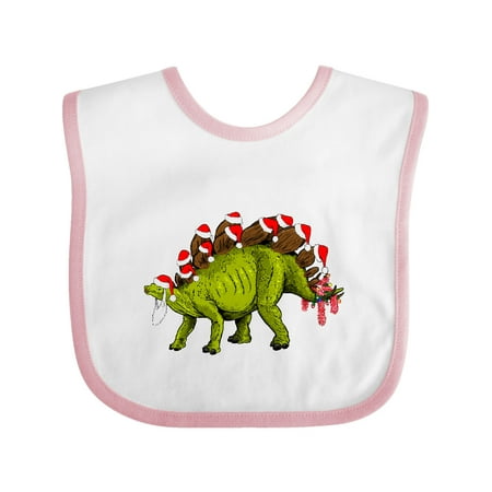 

Inktastic Santa-Stego-Saurus Gift Baby Boy or Baby Girl Bib