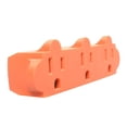 thumbnail image 2 of Adaptador Leviton Heavy Duty de triple salida, 15 A, 125 V, naranja, 2 of 3