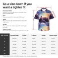thumbnail image 5 of Susaid Colorful Cloud Sleeping Cat Print Hawaiian Shirts for Men Women,Hawaiian Summer Short-Sleeve Casual Relaxed-Fit Button-Down,XX-Large, 5 of 7