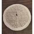thumbnail image 5 of Fennco Styles Holiday Brushed Foil Print Faux Fur Christmas Tree Skirt, 5 of 12