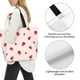 thumbnail image 3 of Fotbe Strawberry Bolsa Tote Estética de Lona con Estampado para Mujer - Bolsa Reutilizable de Hombro Casual para Vacaciones, Compras, Trabajo y Gimnasio, 3 of 8