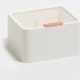 thumbnail image 5 of Organizador de maquillaje a prueba de polvo, caja de almacenamiento de cosméticos, rejillas dobles de plástico, organizador de cosméticos, contenedor de plástico para cosméticos, probado y confiable, 5 of 5