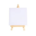 thumbnail image 2 of Caballete trípode de madera Mini caballete decoración que muestra pinturas en lienzo suministros para artistas soporte de exhibición ligero caballete , 8cmx15cm BLESIY Mini caballete de artista, 2 of 8