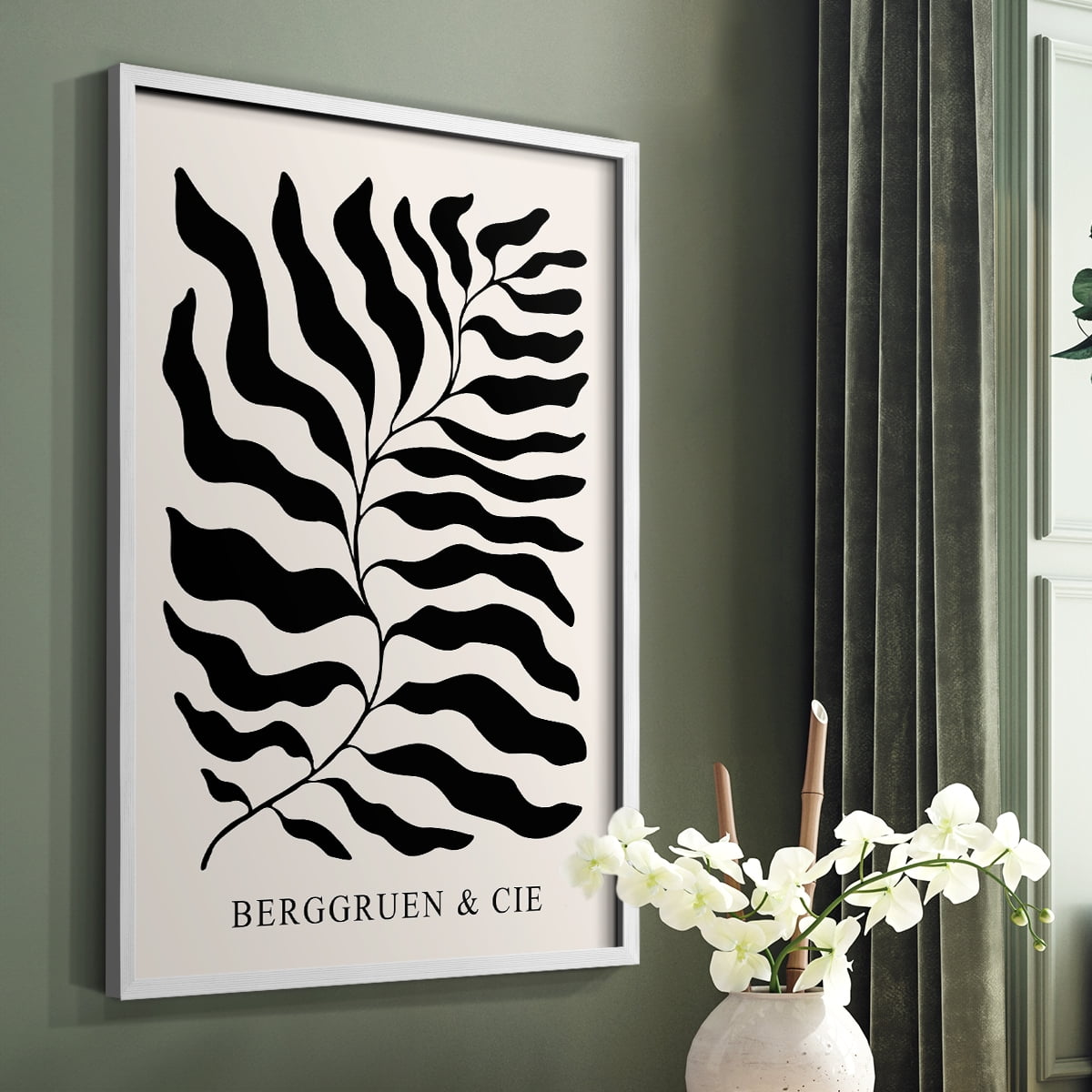 Matisse LII Framed Print - Solid Wood