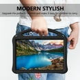 thumbnail image 6 of Allytechgroup for Onn 12.1 lnch Tablet Pro Case 2024 (100146663), kids Case for Onn 12.1 Inch Pro Tablet 2024, Shockproof Protective Cover with Handle Stand for Onn 12.1 Tablet Pro Case, Black, 6 of 7