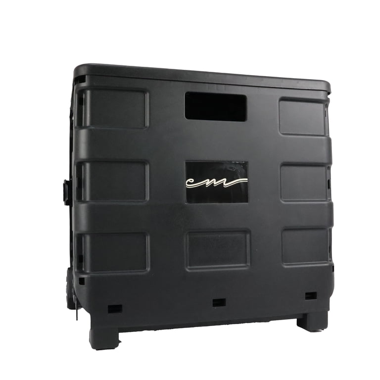 Everything Mary Collapsible Rolling Craft Cart With Lid photo 1