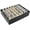 Black, variant on Money Organizer for Cash, 8 Compartment Black Acrylic Money Holder, Cash Tray, Cash Box, Cash Organizer for Bills