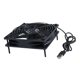 thumbnail image 4 of Ventilador USB para PC, ventilador electrónico negro para refrigeración de gabinetes, cajas, receptores e invernaderos. 12 cm, 4 of 9