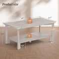 thumbnail image 2 of Dycanpo 39'' Rectangle Coffee Table with Storage for Living Room, Gray, 2 of 5