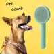 thumbnail image 5 of Peine para el cuidado del cabello, cepillo para el pelo, limpieza para gatos, suministros para mascotas (verde) Ndcxsfigh Para estrenar, 5 of 8