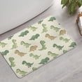 thumbnail image 2 of Cartoon Dinosaurs Bathroom Rugs Mat,Non Slip Microfiber Bathroom Rug,Rubber Backing,Soft Bathroom Mats for Bathroom Floor,Tub and Shower,17x27in(43x68cm), 2 of 5