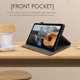 thumbnail image 3 of Compatible con Galaxy Tab A7 Lite 8.7 pulgadas 2021 (sm-t220 / T225) Funda protectora Soporte de contraportada con bolsillo, 3 of 5