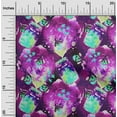 thumbnail image 2 of oneOone Rayon Purple Fabric Watercolor Fabric For Sewing Printed Craft Fabric By The Yard 56 Inch Wide-GJ, 2 of 8