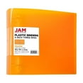 thumbnail image 2 of JAM Paper 4" 3-Ring Flexible Poly Binder Orange (PB75245OR), 2 of 5