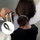 thumbnail image 4 of Pinzas para el cabello Salvador con diamantes de imitación gris, 4 of 8