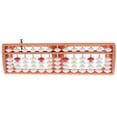thumbnail image 2 of TISHITA 13 Digits Soroban White Beads Counting Frame Ancient Calculator Abacus Maths Toy, 2 of 8