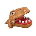 thumbnail image 3 of Juguete de de mordedura de dinosaurio, juego de mesa de juego familiar de novedad portátil clásica interactiva para niños niños adultos familia Tyrannosaurus rex, 3 of 8