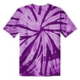 thumbnail image 6 of Mafoose Men's Short Sleeve Tie-Dye Male Cotton T-Shirts Purple 4XL, 6 of 6