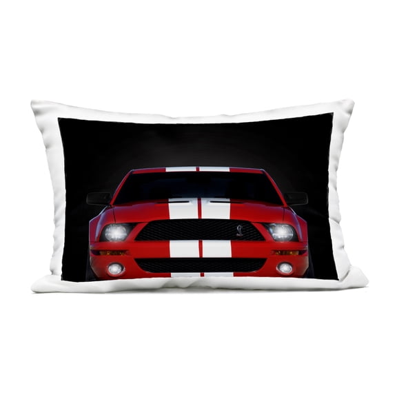 Stupell Industries Iconic Red Sports Car Design by Mark Rogan Outdoor Printed Pillow