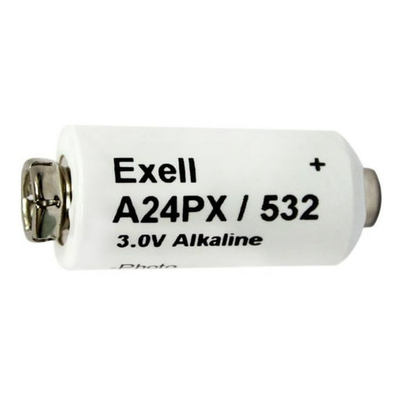 Exell A24PX 3 Volts Battery (V24PX, RPX24, 532, PX24, EPX24, 2LR50)