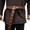 BW1, variant on asddcavvf Halloween Suit Medieval Belt Medieval Faux Leather Bag with Drawstring Vintage Belt Bag Me