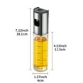 thumbnail image 5 of Vaupan Oil Spray Bottle - Adjustable Kitchen Spray Bottle with Stainless Steel Nozzle, 100ml Reusable Essential Oil Diffuser for Cooking/Cleaning/Beauty, 5 of 7