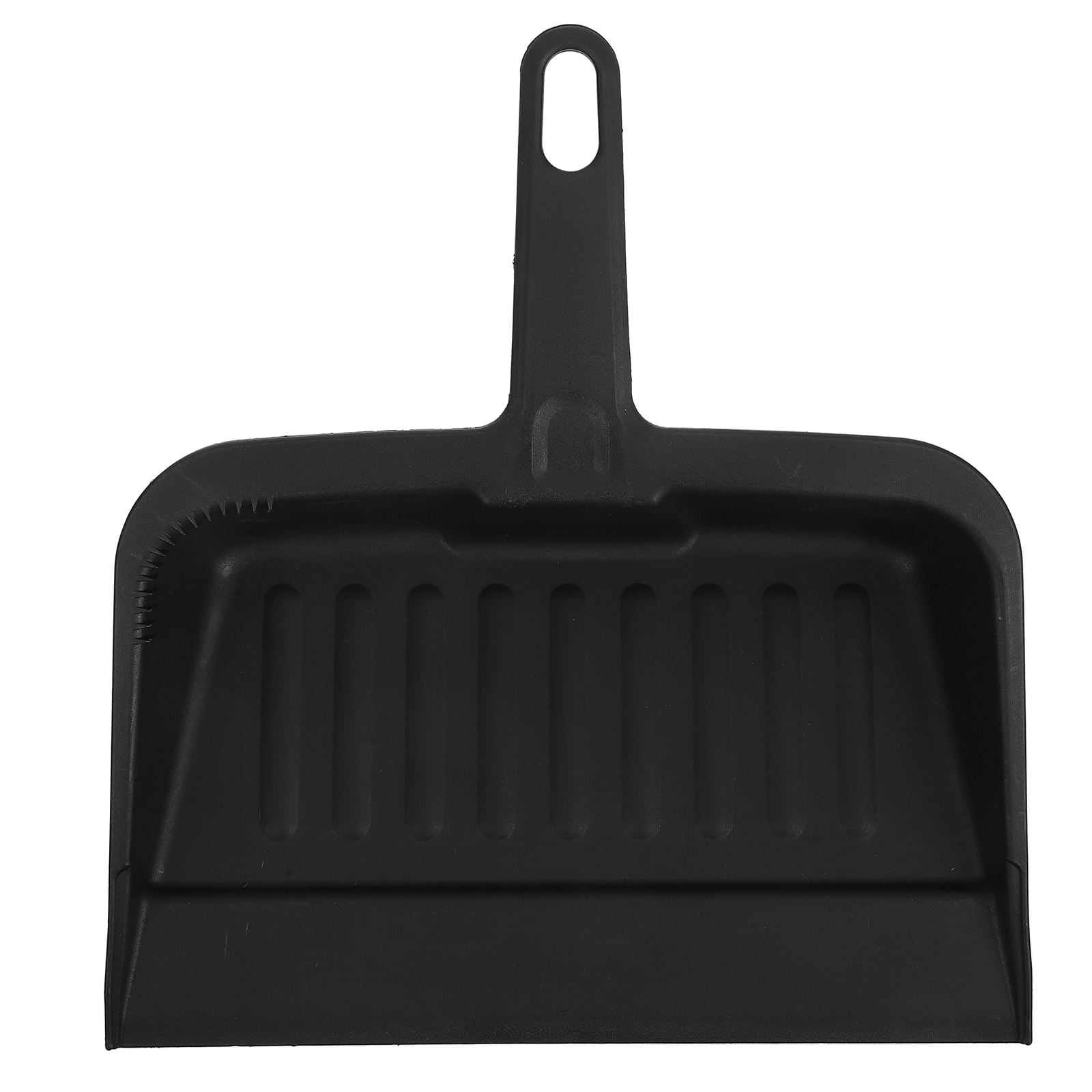 WRITWAA Dust Broom And Pan Set Dustpan Black Plastic For Cleaning 1Pcs