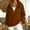 Coffee, variant on Hsovts Women Half Zipper Pullover Sweatshirt Long Sleeve Hoodies Kangaroo Pocket Fleece Basic Sweater Red 2xL