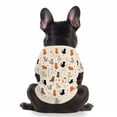 thumbnail image 5 of Dog Sweater Shirt Lightweight Pet Clothes Animal Print Puppy Tee Soft Breathable Casual Pet Apparel for Small Dogs Cats Warm Daily Wear Light Brown Xs Size 1 Pack, 5 of 6